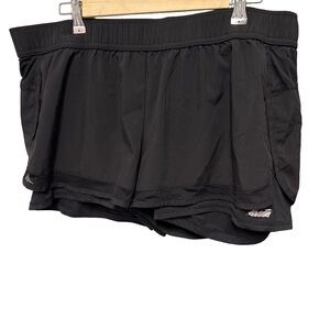 Avia Women's Black Athletic Shorts Size XXL